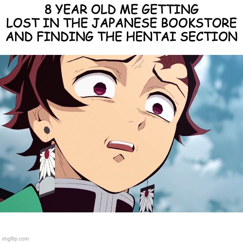 me slowly walking away | 8 YEAR OLD ME GETTING LOST IN THE JAPANESE BOOKSTORE AND FINDING THE HENTAI SECTION | image tagged in pls help,tags go brrrrrrrrrrrrr,anime,i have no idea what i am doing | made w/ Imgflip meme maker