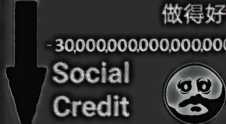 -3000000000000000000000000000000 social credit Blank Meme Template