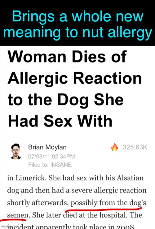 I sleep. | Brings a whole new meaning to nut allergy | image tagged in funny | made w/ Imgflip meme maker