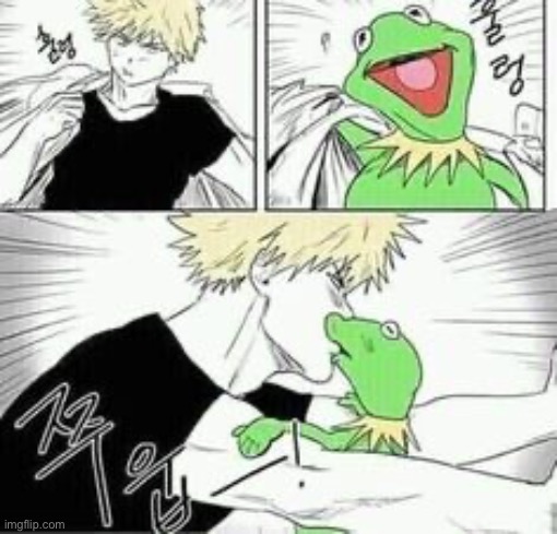 bakuhoe is the top and Bermit is the bOttom | made w/ Imgflip meme maker