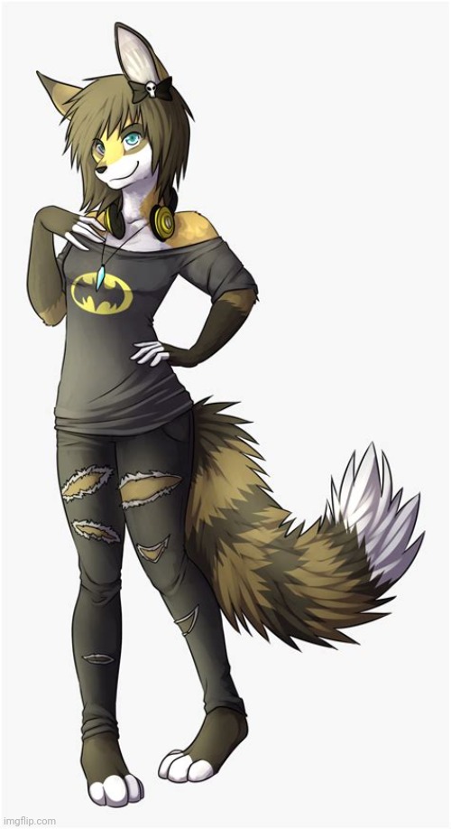 Furry art | image tagged in batman furry shirt,furry | made w/ Imgflip meme maker