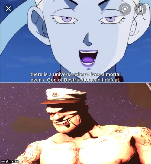 Popeye | image tagged in whis explains universe 11 | made w/ Imgflip meme maker