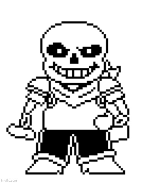underswap sans | image tagged in underswap sans | made w/ Imgflip meme maker