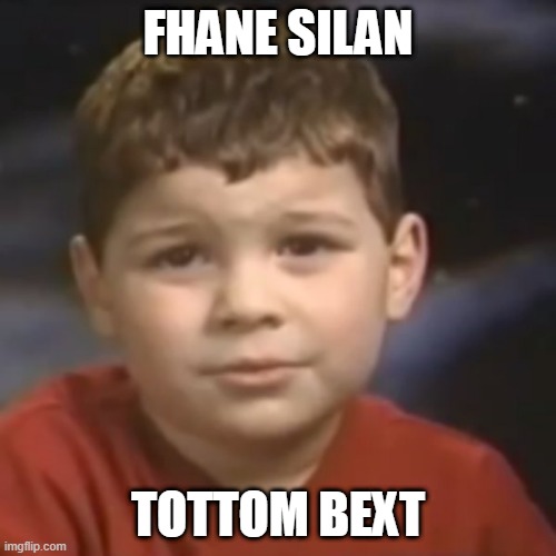 have you ever had a dream kid | FHANE SILAN; TOTTOM BEXT | image tagged in have you ever had a dream kid | made w/ Imgflip meme maker
