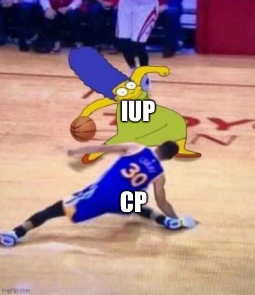 Vote for the only party everyone can trust. Vote IUP. | IUP; CP | made w/ Imgflip meme maker