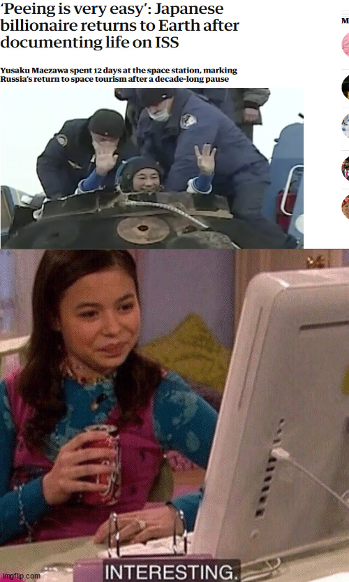 iCarly Interesting | image tagged in icarly interesting,japanese,billionaire,oh okay,well yes but actually no,midget | made w/ Imgflip meme maker