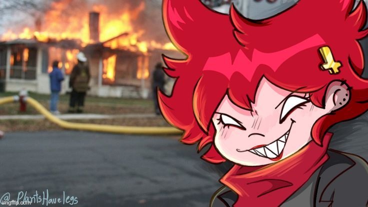 Cassandra also Commits Arson UwU | image tagged in cassandra also commits arson uwu | made w/ Imgflip meme maker