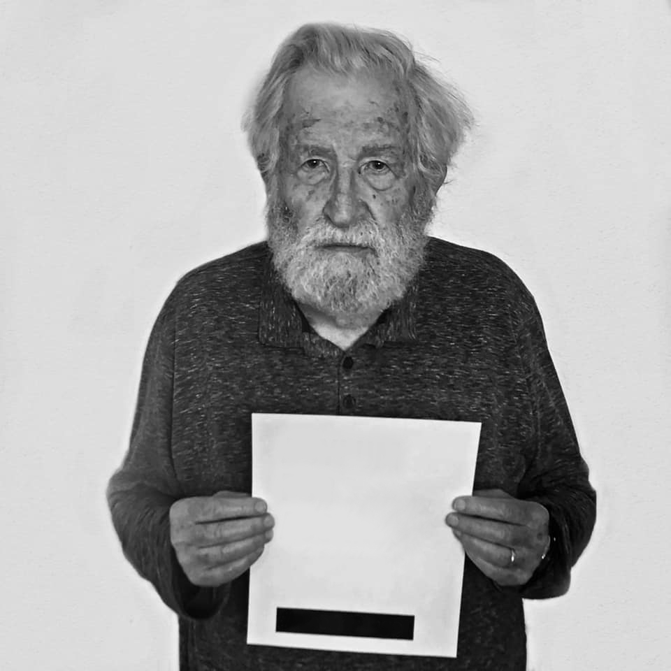 Chomsky sign Blank Meme Template