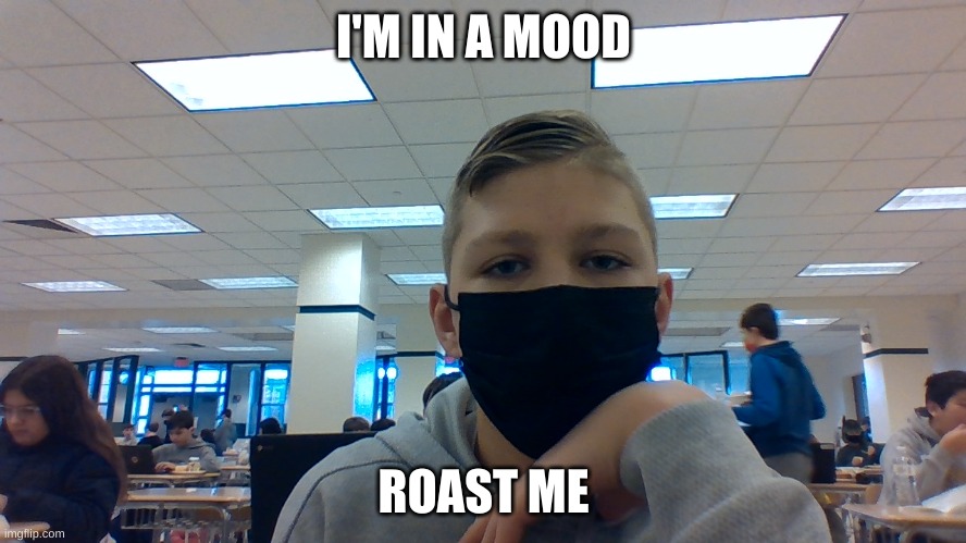 Roast me | I'M IN A MOOD; ROAST ME | image tagged in insult | made w/ Imgflip meme maker