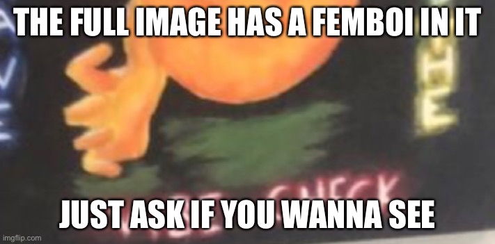 attempt #2 | THE FULL IMAGE HAS A FEMBOI IN IT; JUST ASK IF YOU WANNA SEE | made w/ Imgflip meme maker