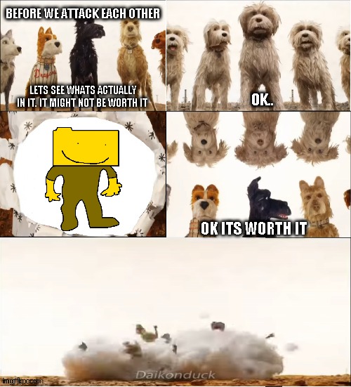 Ron is worth it | image tagged in isle of dogs worth it meme | made w/ Imgflip meme maker