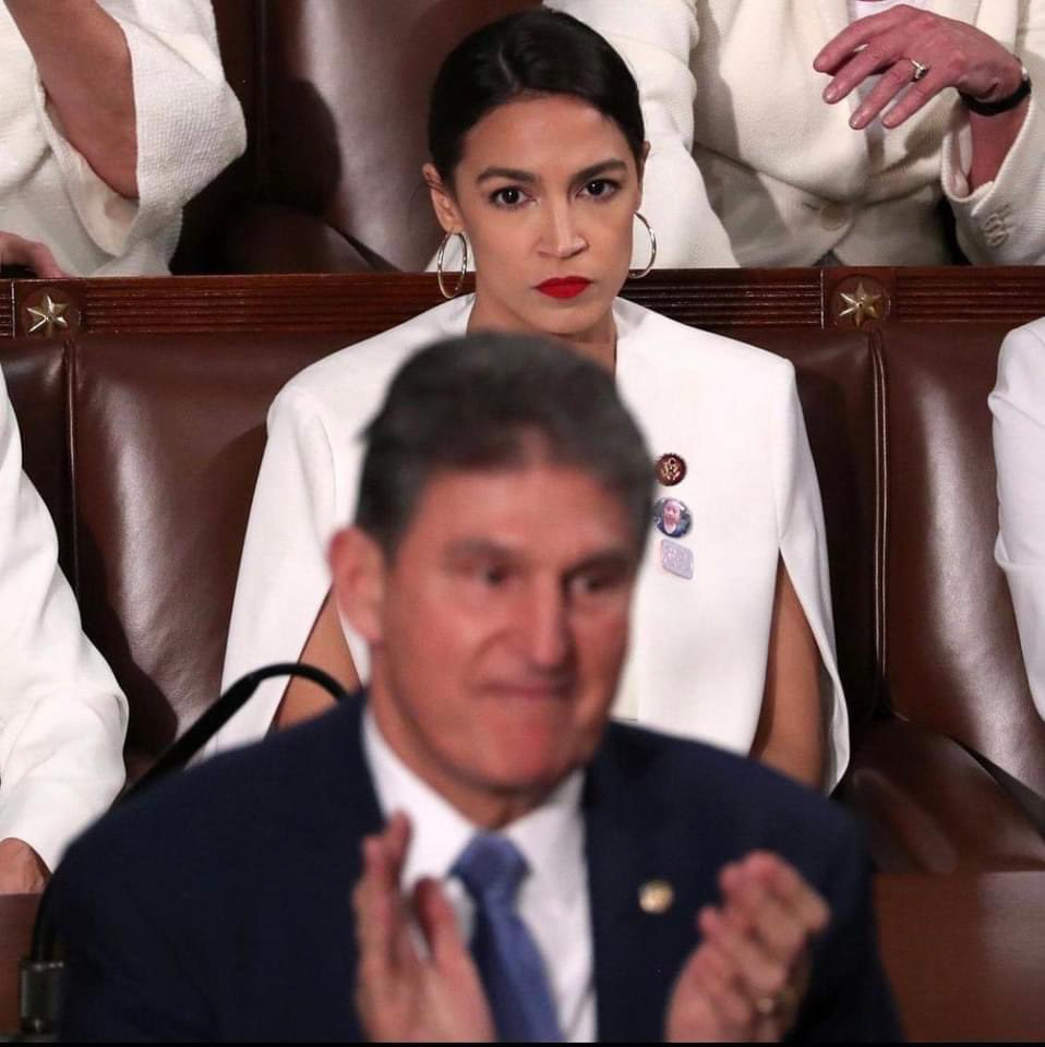 High Quality Angry AOC Blank Meme Template