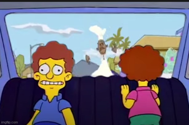 He's gaining on us B-side | image tagged in he's gaining on us b-side | made w/ Imgflip meme maker