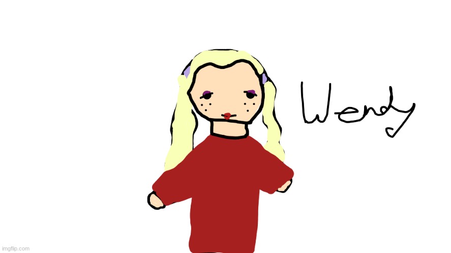 Wendy My New Oc | image tagged in crocs | made w/ Imgflip meme maker