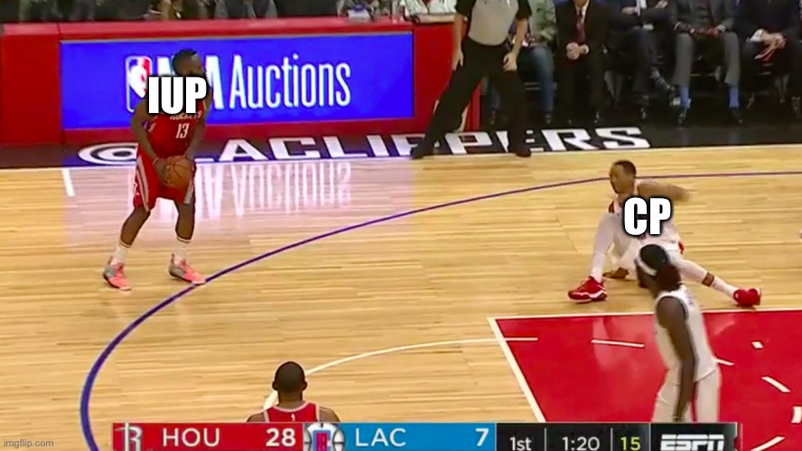 Vote for the only party everyone can trust. Vote IUP. | IUP; CP | made w/ Imgflip meme maker