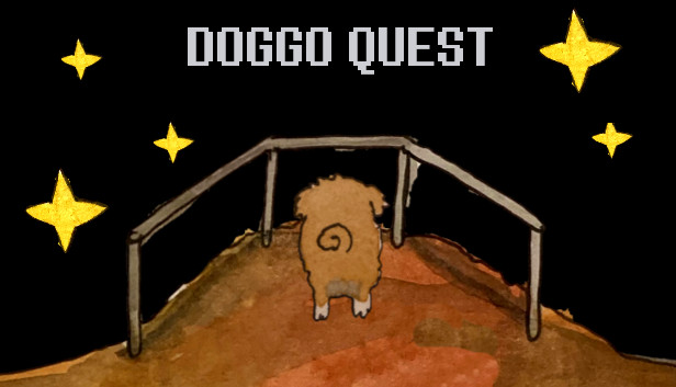 High Quality doggo quest Blank Meme Template