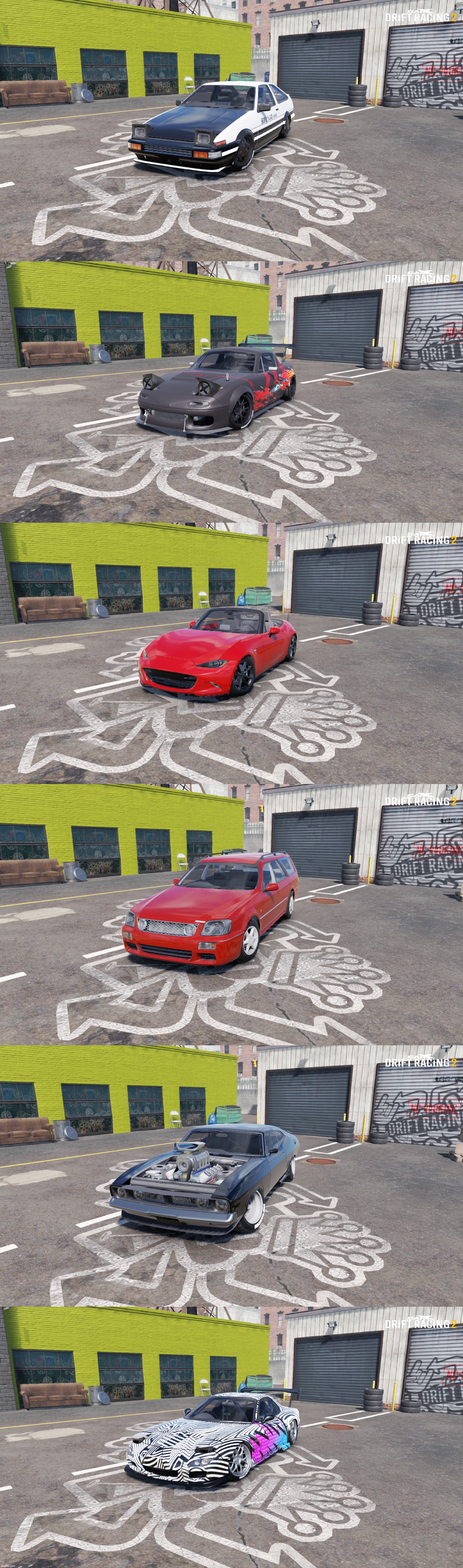 cars i have in the game, and those cars that looks normal i'm gonna make it drift styled soon. | made w/ Imgflip meme maker