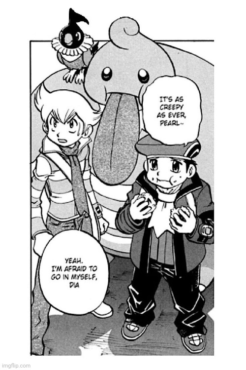 eating the fear away (also Dia lolol) | made w/ Imgflip meme maker