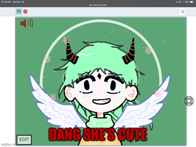 DANG SHE’S CUTE | made w/ Imgflip meme maker