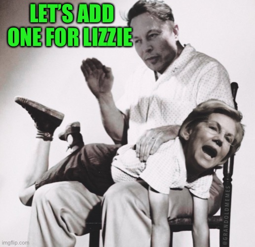 Elon Warren | LET’S ADD ONE FOR LIZZIE | image tagged in elon warren | made w/ Imgflip meme maker