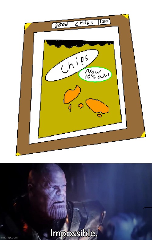 10% air | image tagged in thanos impossible | made w/ Imgflip meme maker