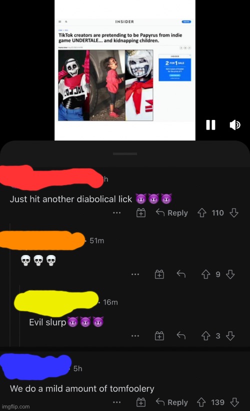 A little bit of cursed comments (I can’t submit on MSMG so I’m doing it here | made w/ Imgflip meme maker