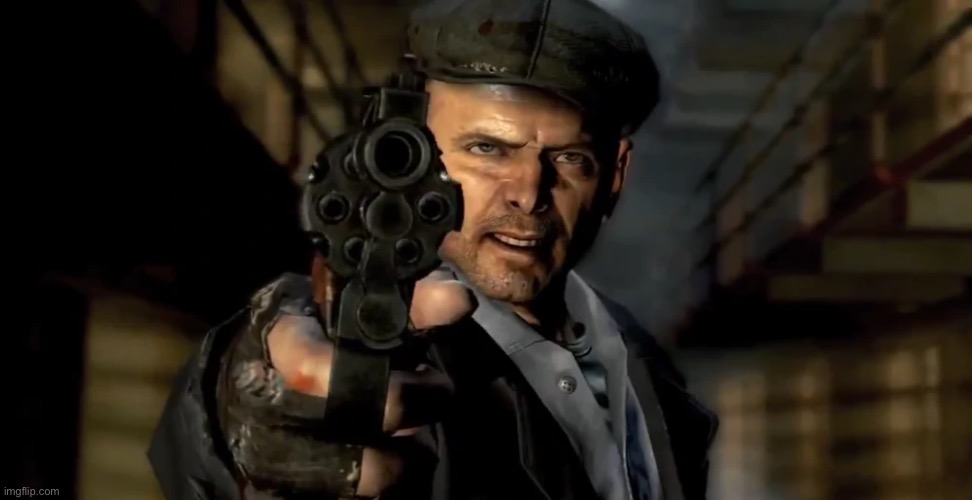 Weasel pointing gun at you | image tagged in delete this,call of duty,weasel | made w/ Imgflip meme maker