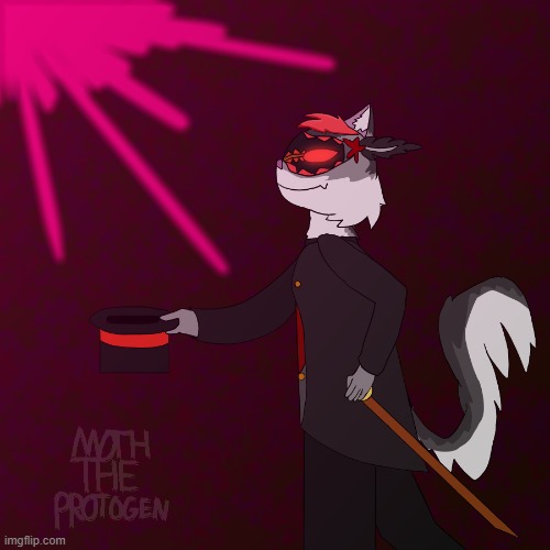 Tapper, a demonic white somali cat. Inspired by electro swing music. Art by me. | image tagged in furry,cat,art,drawings | made w/ Imgflip meme maker