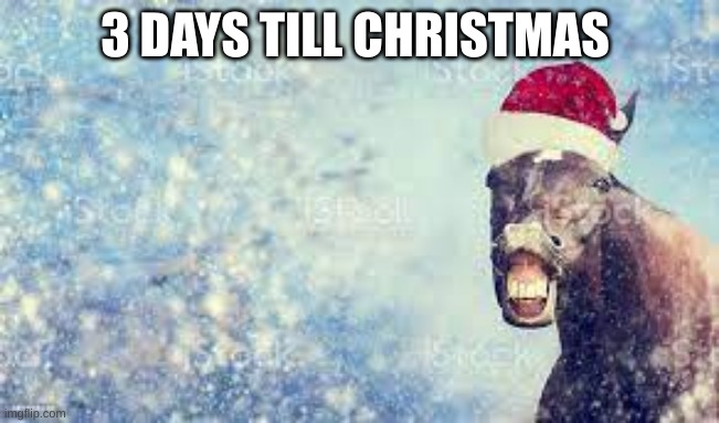 3 DAYS TILL CHRISTMAS | made w/ Imgflip meme maker