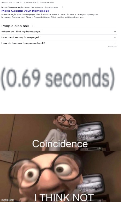 Coincidence I THINK NOT with a space on top | image tagged in coincidence i think not with a space on top | made w/ Imgflip meme maker