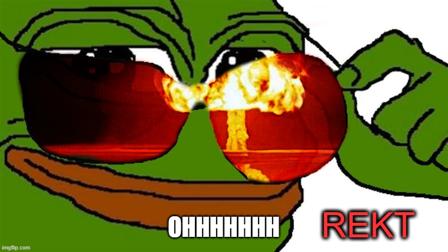 Pepe rekt - lucidream | OHHHHHHH | image tagged in pepe rekt - lucidream | made w/ Imgflip meme maker