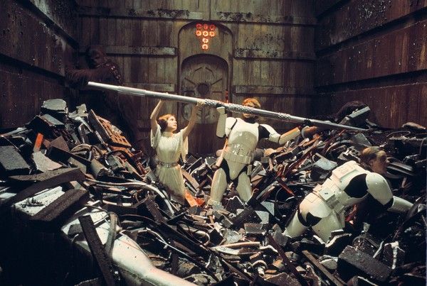 Star Wars Trash Compactor Walls Are Closing Blank Meme Template