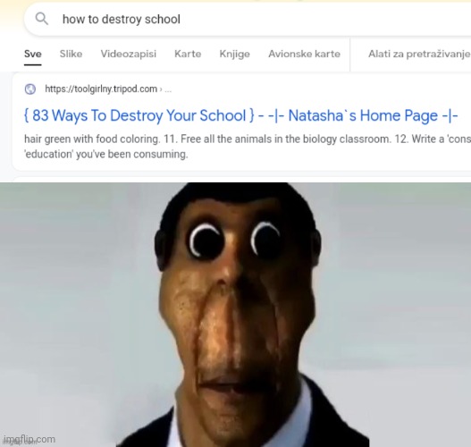 n o i c e | image tagged in funny,memes,school | made w/ Imgflip meme maker