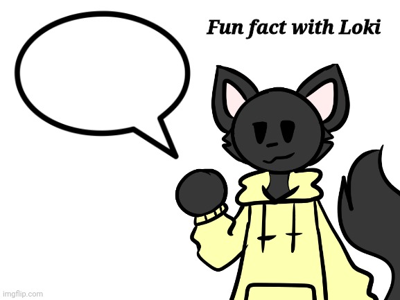 High Quality Fun Fact with Loki Blank Meme Template