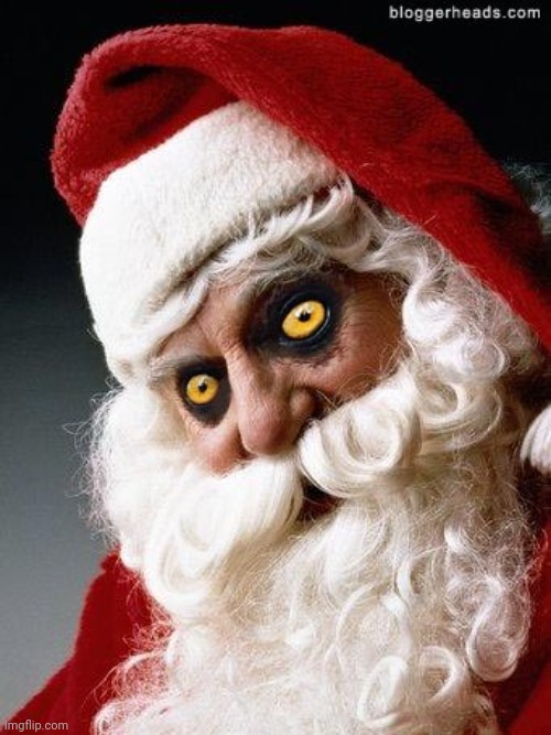 Evil santa | image tagged in evil santa | made w/ Imgflip meme maker