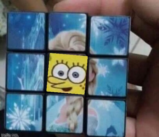 Ummm | image tagged in spongebob,elsa | made w/ Imgflip meme maker