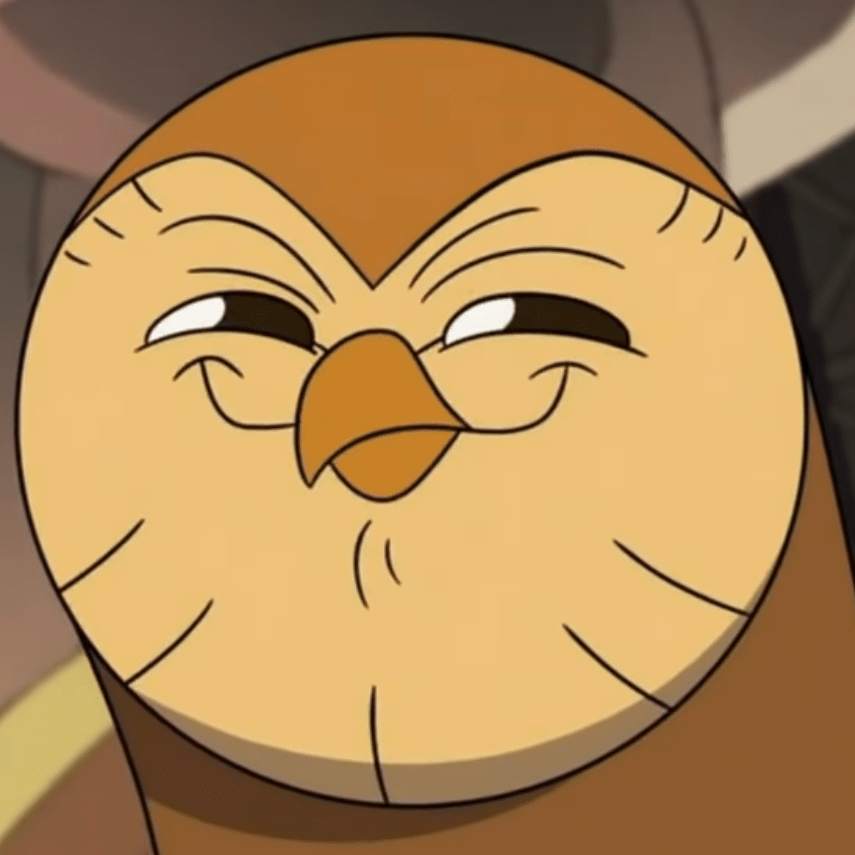 Owl house smile Blank Meme Template