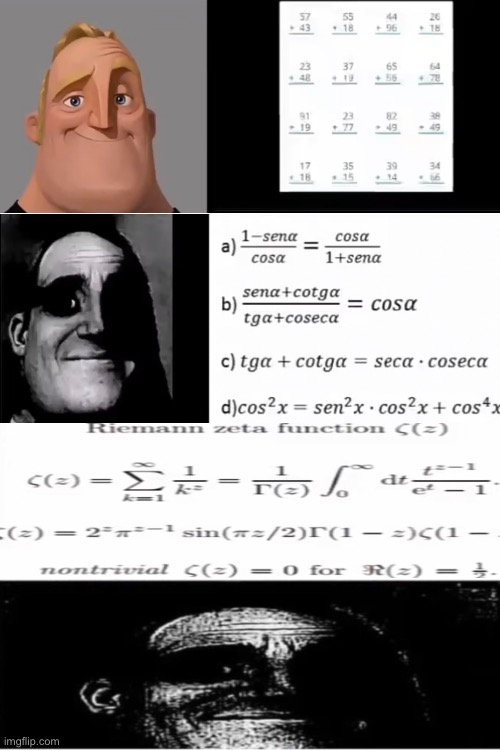 I hate maths | image tagged in traumatized mr incredible | made w/ Imgflip meme maker