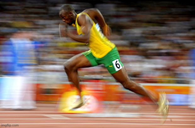 Usain Bolt | image tagged in usain bolt | made w/ Imgflip meme maker