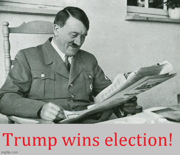 Hitler smiled | image tagged in nazis | made w/ Imgflip meme maker