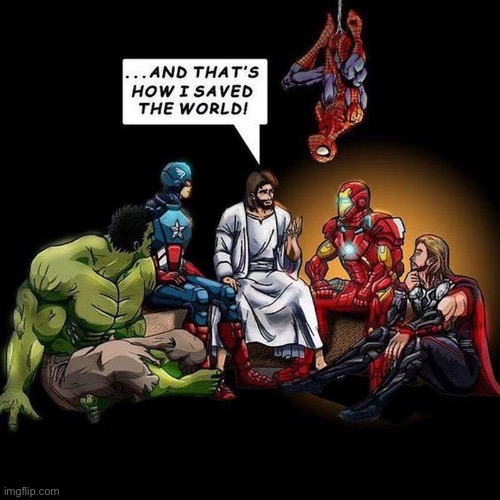 The First Superhero | image tagged in funny memes,superheroes | made w/ Imgflip meme maker