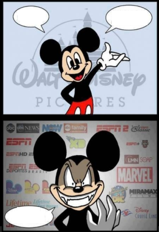 MICKEY MOUSE EMPIRE MEME Blank Meme Template