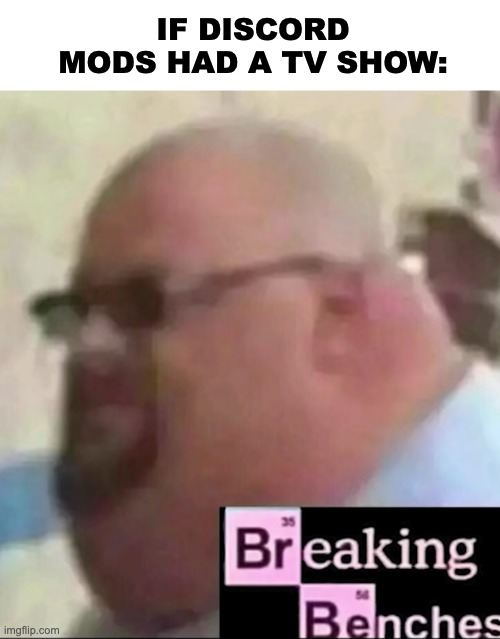 A new hit! | IF DISCORD MODS HAD A TV SHOW: | image tagged in blank white template,memes,unfunny | made w/ Imgflip meme maker