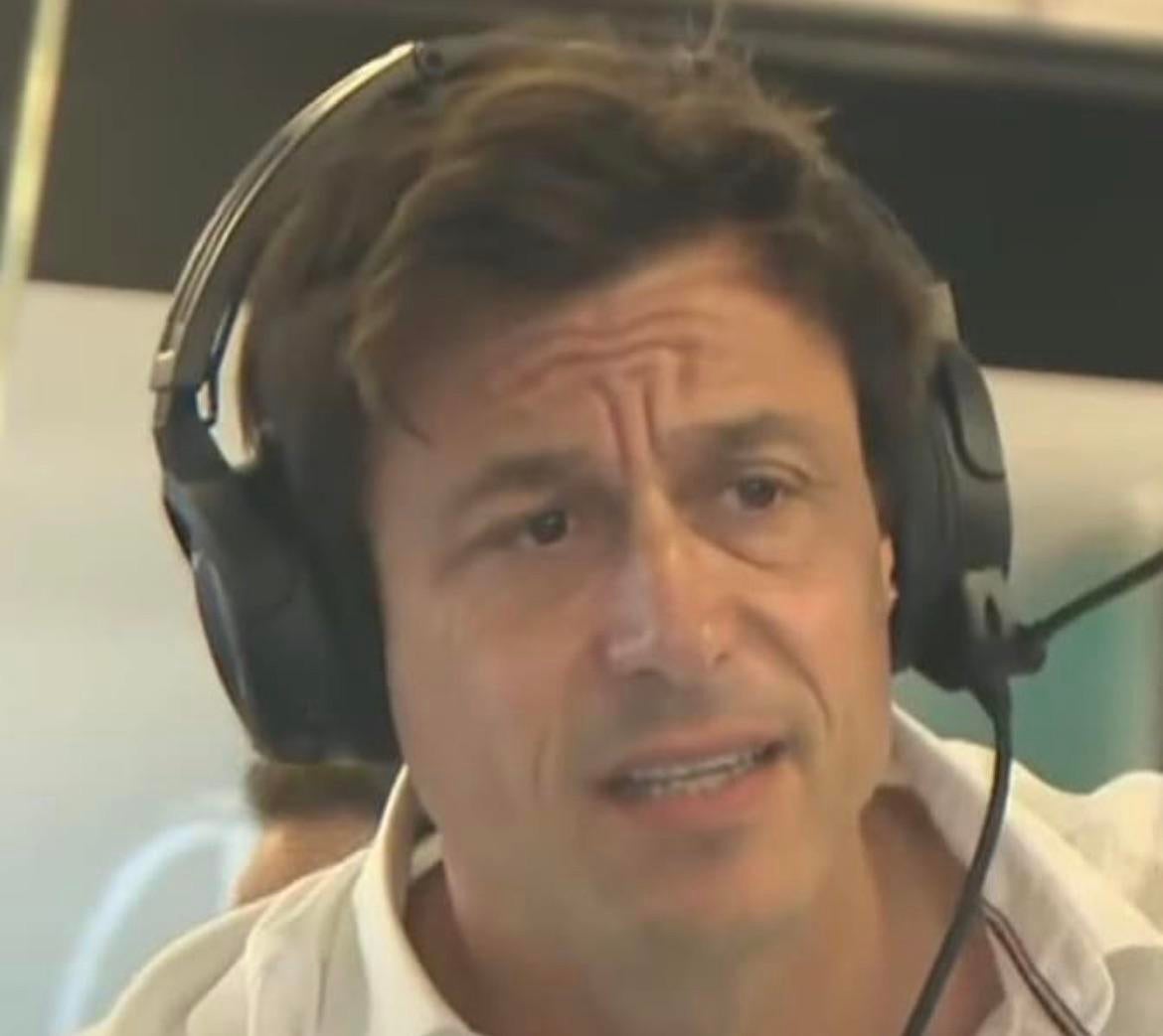 High Quality Confused Toto Wolff Blank Meme Template