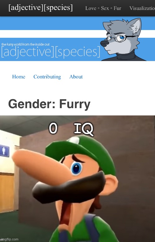 now FURRY is a gender?  You people are ridiculous | image tagged in 0 iq,funny | made w/ Imgflip meme maker