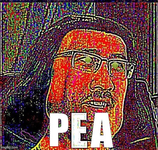 Follow imgflip.com/m/peas for more pea memes! | image tagged in peas,are,good,brain,food | made w/ Imgflip meme maker