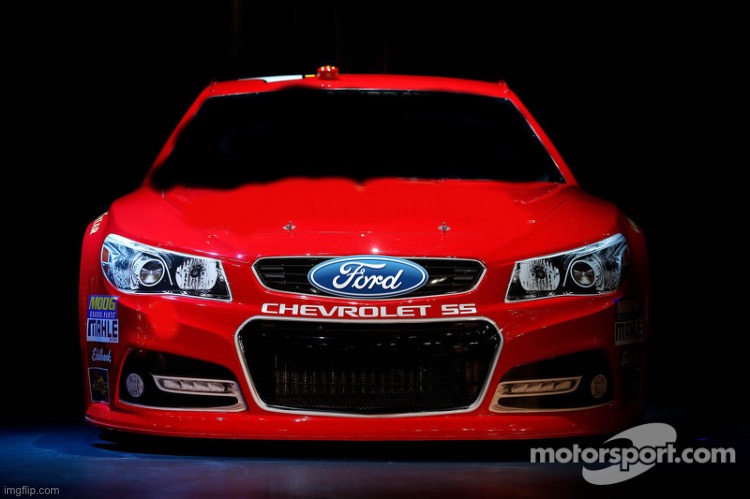 NASCAR car front | image tagged in nascar car front | made w/ Imgflip meme maker