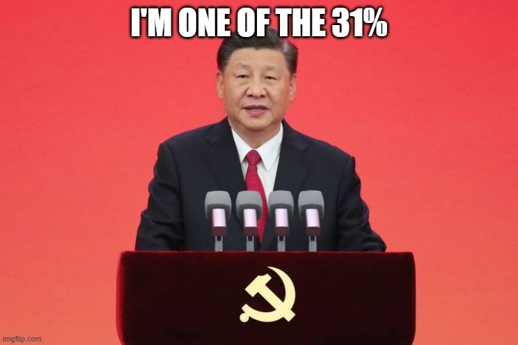 I'M ONE OF THE 31% | made w/ Imgflip meme maker
