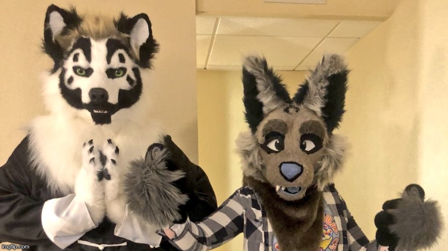 didnt know violent Js daughter and him was a furry | made w/ Imgflip meme maker