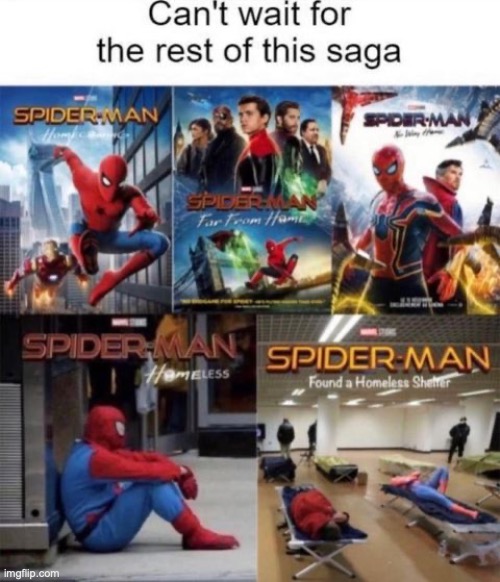 HAHAA | image tagged in spiderman peter parker | made w/ Imgflip meme maker